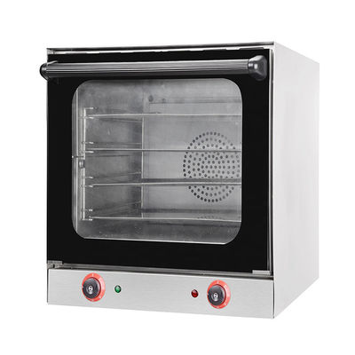 Convectieoven 4 bak roestvrij staal voor commercieel bakken in 600x560x560mm Grootte