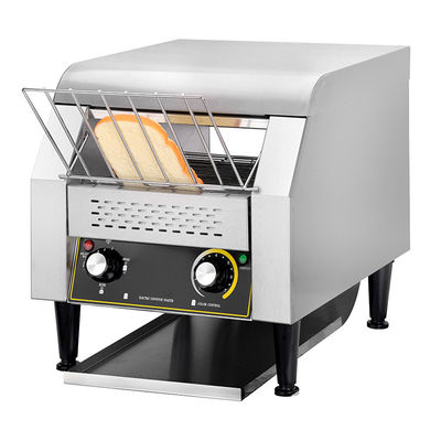 2200W Power Elektrische broodrooster voor restaurant ontbijt 2 plak N/W 14Kg
