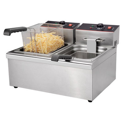 11 kg restaurant elektrische deep fry-machine met grote capaciteit en multifunctionele ontwerp