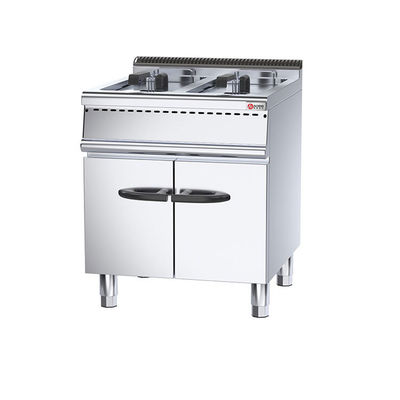 Restaurantkeukenapparatuur 800*900* 850 70 mm Commerciële gas deep fry met kast