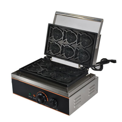 390x340x245mm elektrische wafelfabriek Een must-have voor snackfood ondernemers