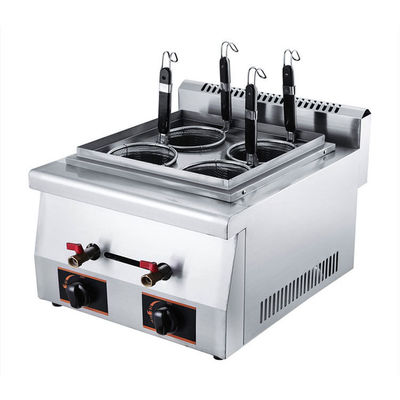 Commerciële Keuken Zilveren Elektrische Pasta Noodle Cooker voor Hotel Restaurant in Zilveren