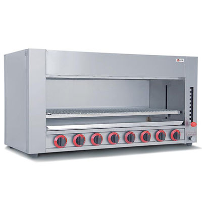 Commerciële Keuken Tafelplaat Infraroodstraal Gas Salamander Oven met roestvrij staal lichaam
