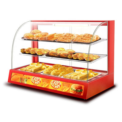 Hotel en restaurant Catering apparatuur Elektrisch voedingsdisplay Warmer met 1,2 kW vermogen