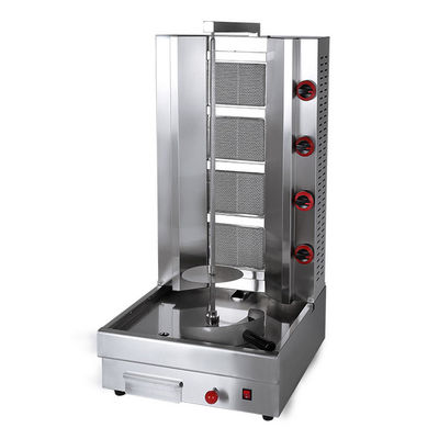 Roestvrij staal Doner Kebab Grill Machine met automatische vleesverwerking en superieure