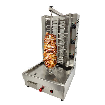 Elektrische barbecue grill kebab machine voor perfect gekookte shawarma elke keer