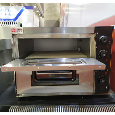 Elektrische pizzaoven en pizza-machine met twee lagen convectieoven App-gecontroleerd NO