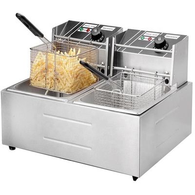 Voedingswinkel Industriële elektrische olie deep frying machine Fryer voor frietjes