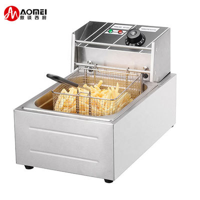 Voedingswinkel Industriële elektrische olie deep frying machine Fryer voor frietjes