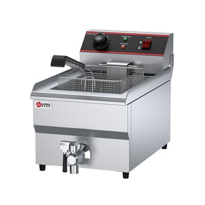 Elektrische frituurmachine met constructie van roestvrij staal 310*570*390mm Verpakkingsgrootte