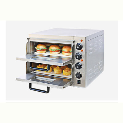Vrijstaande commerciële elektrische bakoven voor het maken van pizza's en andere snacks