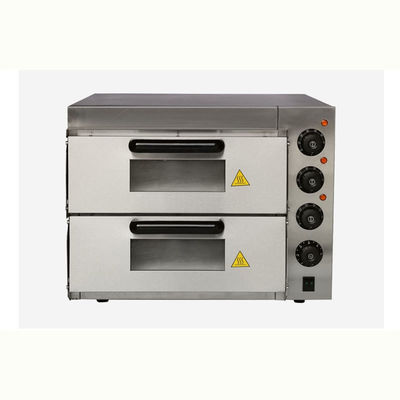 Vrijstaande commerciële elektrische bakoven voor het maken van pizza's en andere snacks