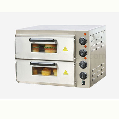 Vrijstaande commerciële elektrische bakoven voor het maken van pizza's en andere snacks