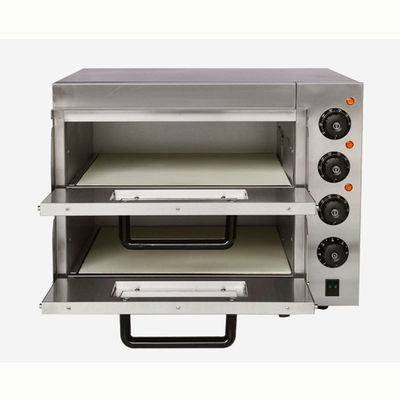 Vrijstaande commerciële elektrische bakoven voor het maken van pizza's en andere snacks