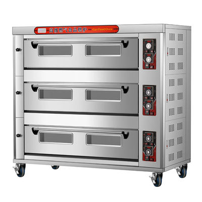 220-spanning commerciële ovens Gas- en elektrische bakmachine met roestvrij staal