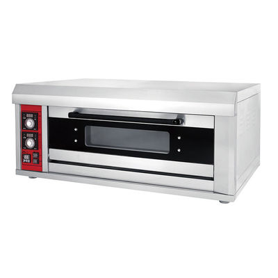 1 laag 1 dek 2 bak Kleine bakkerij brood enkel dek bakoven 1220X820X530mm Grootte