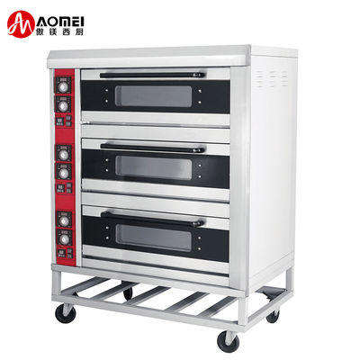 1 laag 1 dek 2 bak Kleine bakkerij brood enkel dek bakoven 1220X820X530mm Grootte