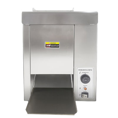 1600W elektrische transportbandroaster voor hamburgerbrood in de commerciële voedingsmiddelenindustrie