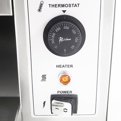 1600W elektrische transportbandroaster voor hamburgerbrood in de commerciële voedingsmiddelenindustrie
