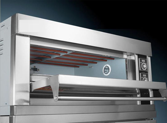 Restaurant Hotel Bakkerij Roestvrij staal Luxe Elektrische/Gasdekoven met Proofer 16000