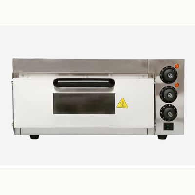 Outlet Eén dek roestvrij staal Commerciële elektrische bakkerij Pizzaoven 2023 Design