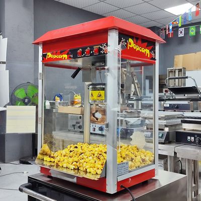 Niet-stick pot commerciële elektrische popcorn maken machine met app-gecontroleerde functie