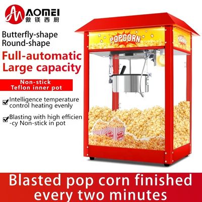 Niet-stick pot commerciële elektrische popcorn maken machine met app-gecontroleerde functie