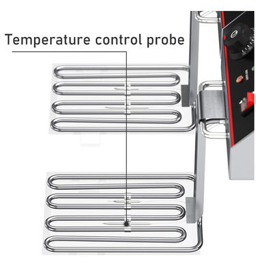 13L 13L dubbele tank 2 basket roestvrijstalen elektrische deep fry-er voor hoge productiviteit