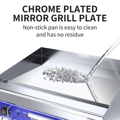 PTFE niet-klevend materiaal Elektrische grill voor keuken van commerciële restaurants