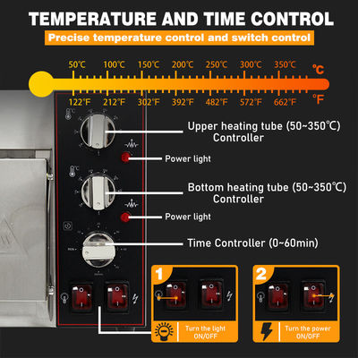 Professionele elektrische cake bakoven Temperatuur 50-350C Perfect voor hotels
