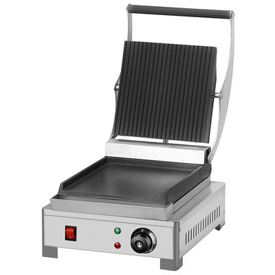 220 V elektrische gegroeveerde contactgrill met persbrutogewicht 14 kg geavanceerde technologie