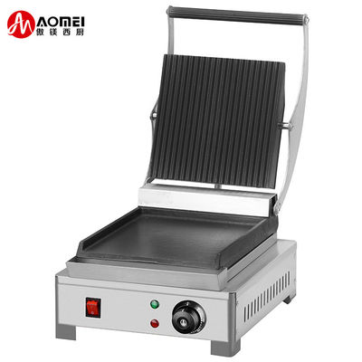 220 V elektrische gegroeveerde contactgrill met persbrutogewicht 14 kg geavanceerde technologie