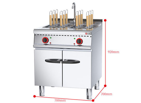 Commerciële Keuken Elektrische Noodles Kessel Machine met Kas en Services OEM ODM