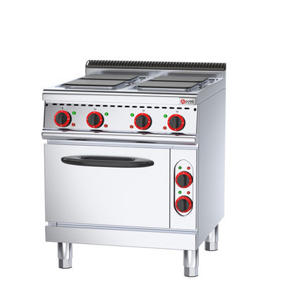 Multifunktioneel vierkant met elektrische oven voor milieuvriendelijke keuken