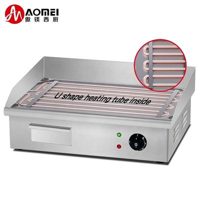Keukenapparatuur Elektrische roosters van gietijzer en elektrische frituren voor teppanyaki-grill