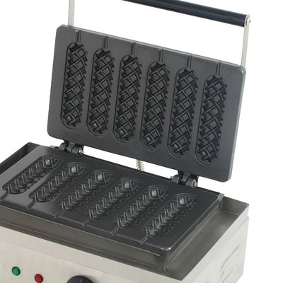 220V-240V Spanning Hot Dog Lolly Waffle Maker Machine voor Non-stick Corn Crispy Siamese