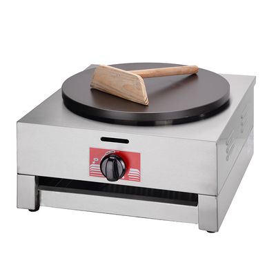 220V Single Pancake Gas Crepe Maker en Hot Plate voor Hotel Ontbijt