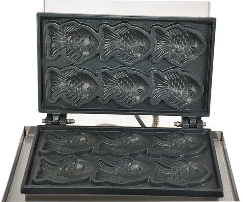 390x340x245mm elektrische wafelfabriek Een must-have voor snackfood ondernemers