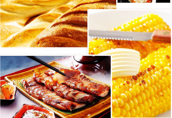High Speed Low Energy 30KG Salamander Grill / Roaster / BBQ Oven voor keukenapparatuur