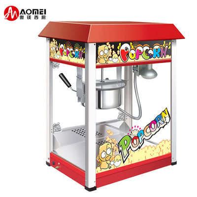 Vlekvrye staal commerciële karamel popcorn maker machine voor de productie van popcorn snacks