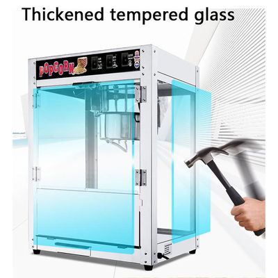 CE goedgekeurde draagbare popcornmachine van roestvrij staal voor de productie van 10 kg popcorn snacks