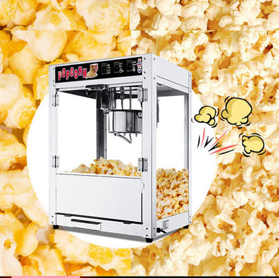 CE goedgekeurde draagbare popcornmachine van roestvrij staal voor de productie van 10 kg popcorn snacks