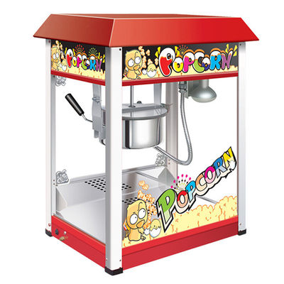 Schakelaarcontrolefunctie roestvrij staal popcornmachine voor commerciële popcorn maken