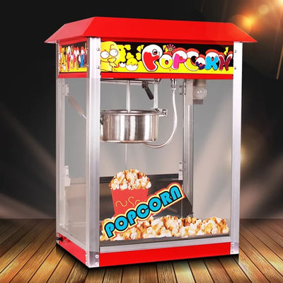 Multifunktioneel EB-06 Rood roestvrij staal popcorn maker voor commerciële en kenmerken