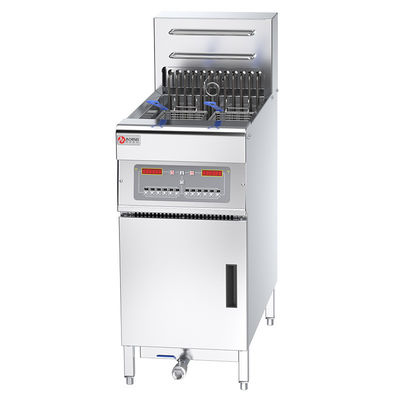 FEF-101 Industriële elektrische diepfryer van roestvrij staal met computer en oliefilter