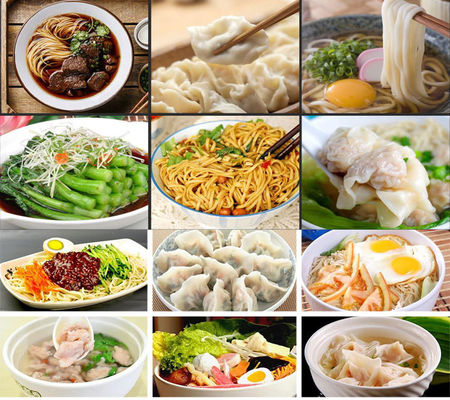 Hotel Restaurant Keuken Gas Noodle Kookmachine met 4 manden en hoge capaciteit