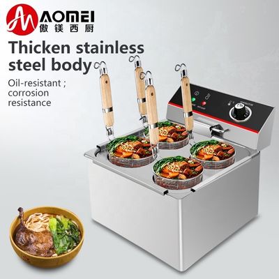 Precise Temperature Control Probe Electric Commercial Pasta Cooker voor de Keuken 3.5kW