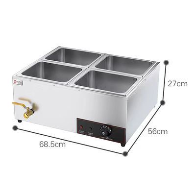 Buffet verwarming van roestvrij staal Bain Marie voor restaurant bedienen Chafing Dish Catering