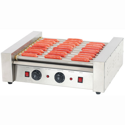 Elektrische stroom CE-certificaat THD-11 11 Rollers Hot Dog Roller Grill Worst Roast Machine