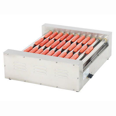 Elektrische stroom CE-certificaat THD-11 11 Rollers Hot Dog Roller Grill Worst Roast Machine